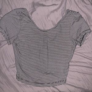 brandy melville one size stripped top